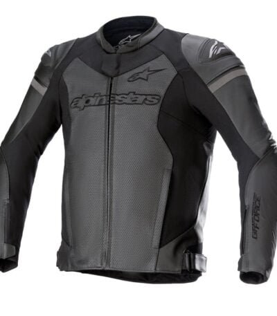 ALPINESTARS GP FORCE AIRFLOW LEATHER JACKET BLACK