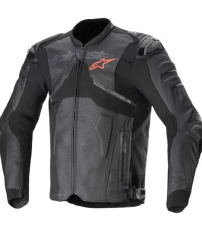ALPINESTARS ATEM V5 LEATHER JACKET BLACK