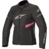 Alpinestars Stella T-Kira Waterproof Jacket Black, Fuchsia