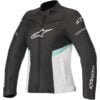 Alpinestars Stella T-Kira Waterproof Jacket Black, White, Teal