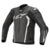 Alpinestars Missile V2 Airflow Leather Jacket Black, White