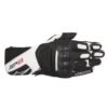 Alpinestars Stella Ladies Sp-8 V2 Black/White Leather Sport Motorcycle Gloves