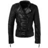 Bold- Women’s Black Leather Jacket