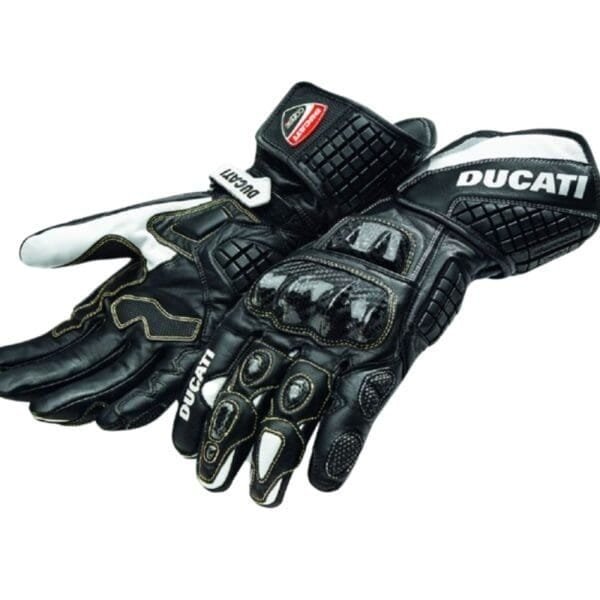 DUCATI-CORSE-C3-SPIDI-LEATHER-GL Ducati Corse C3 Spidi Leather Gloves - Image 1