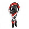 Red & Black Pattern Women Motorbike Suits