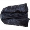 Women’s Real Leather Modern Jacket Zip Pockets Quilted ZINA Black - Image 5