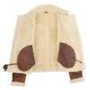 Women’s Sheepskin Aviator Cross Zip Pilot Jacket Lena Vintage - Image 2