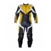 Yellow Pattern Men Motorbike Suits