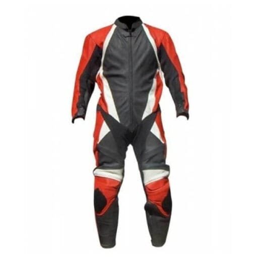 red-black-motorbike-suit-510x510 Red & Black Men Motorbike Leather Suits - Image 1
