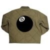 Stussy 8 Ball Olive Quilted Liner Jacket