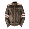 Men’s Nightingale Brown Leather Jacket
