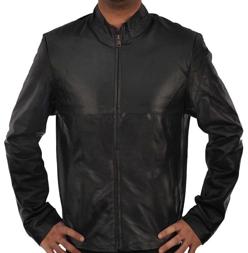 simple-black-leather-jacket2qw Simp- Black Leather Jacket - Image 1