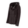 Women's Hooded Fur Shearling Long Jacket - Image 2