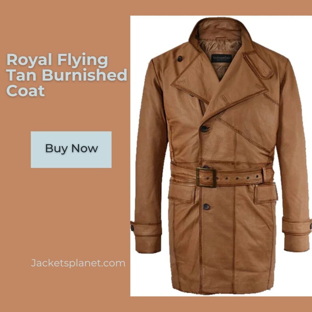 Royal Flying Tan Burnished CoatSpotlight on Leather: Discovering the Royal Flying Tan Burnished Coat
