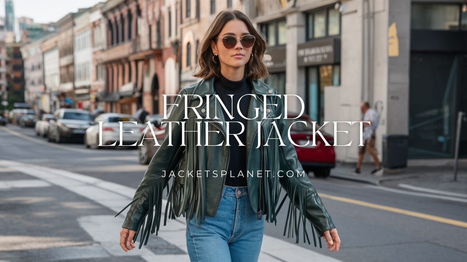 Fringed Leather Jacket